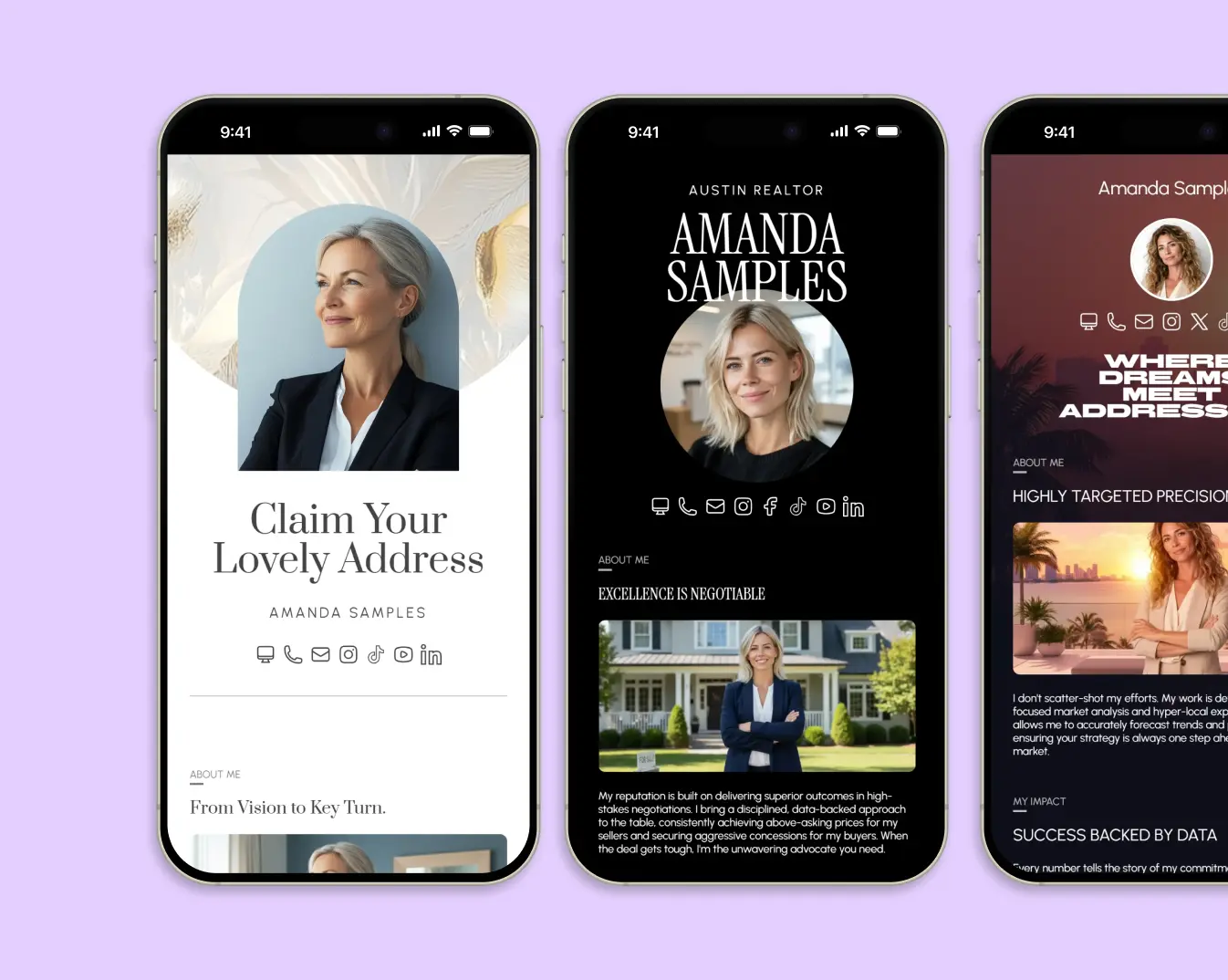 App screenshot - customization feature