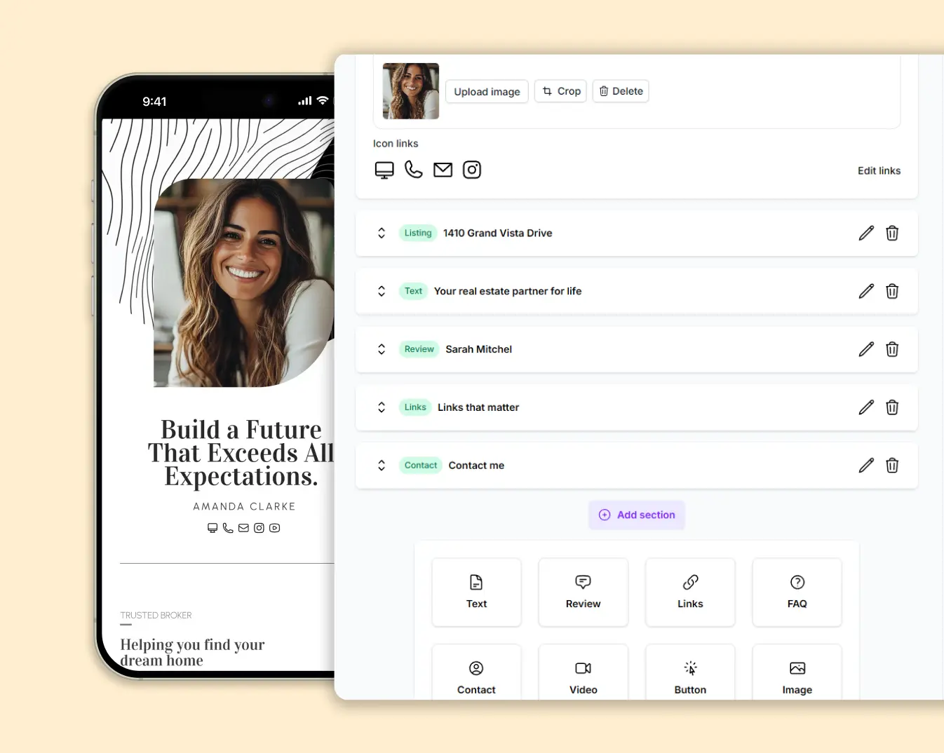 App screenshot - editor feature